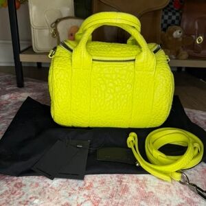 Mini Alexander Wang Neon Yellow